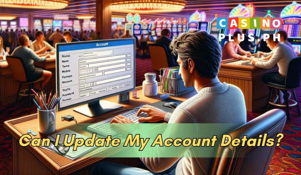 Can I Update My Account Details?